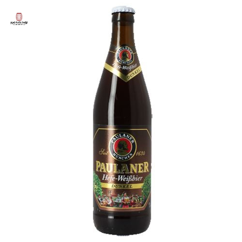 Bia Paulaner Dunkel 5,3% Đức – 20 chai 500 ml