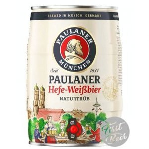 Bia Paulaner Hefe Weissbier 5,5% – Bom 5 Lít