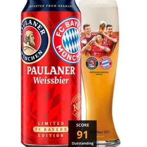 Bia Paulaner Weissbier 5,5% Đức – chai 500 ml