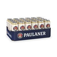 Bia Paulaner Weissbier - nhập khẩu Đức - 1 thùng 24 lon 500ml