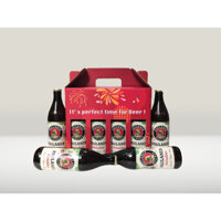 Bia Paulaner Weissbier - nhập khẩu Đức - Hộp quà 8 chai 500ml