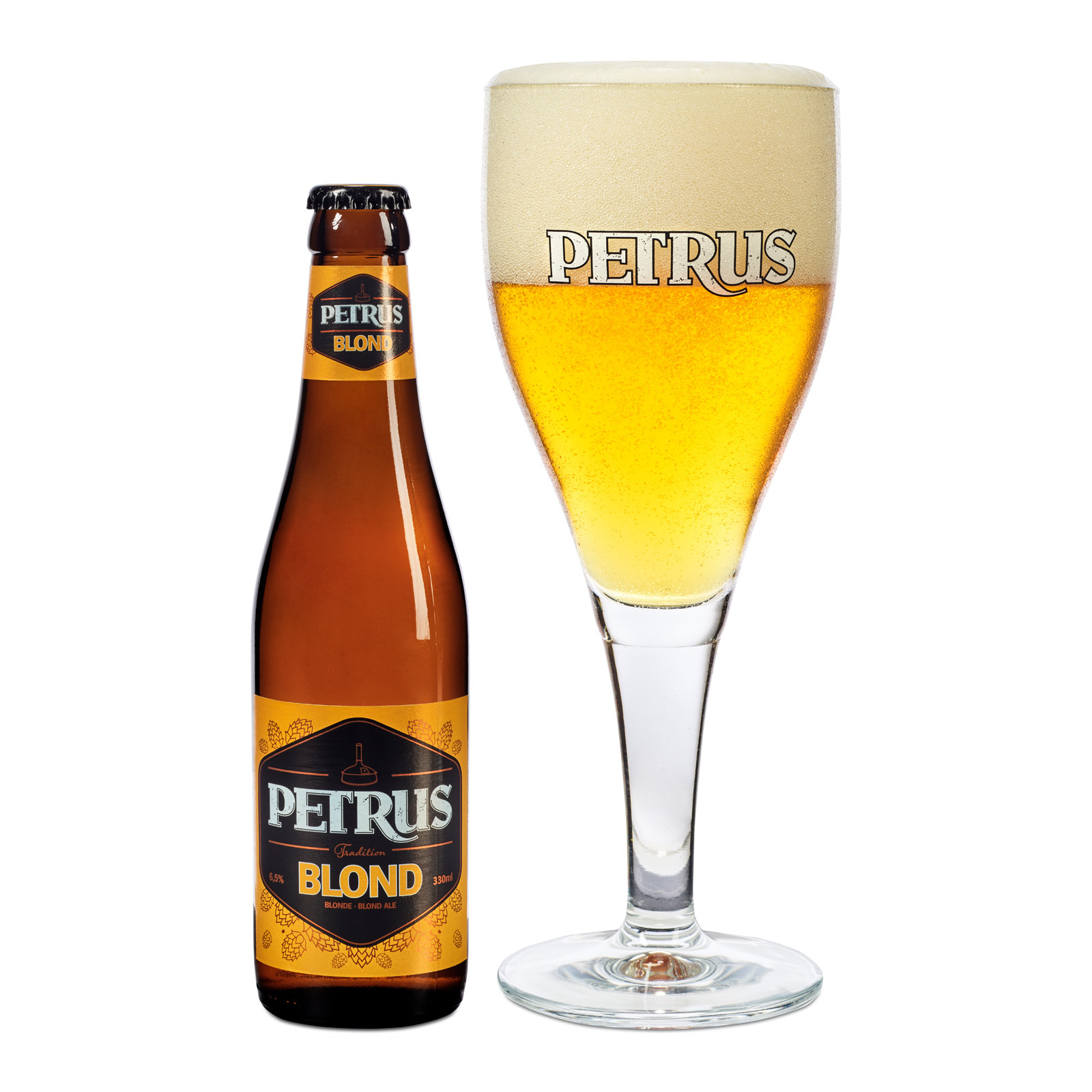 Bia Petrus Blond 6.5% Thùng 24 chai 330ml