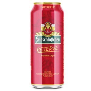 Bia Pháo Đài Feldschlobchen 500ml, 4.9%. Made in Đức