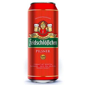 Bia Pháo Đài Feldschlobchen 500ml, 4.9%. Made in Đức