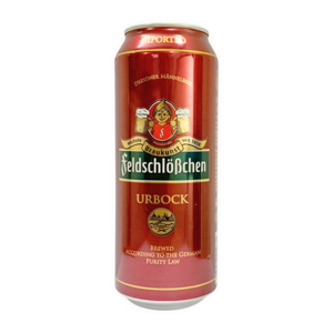 Bia Pháo Đài Feldschlobchen 500ml, 4.9%. Made in Đức
