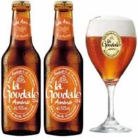 Bia Pháp La Goudale Ambree 7.2% vol chai 250ml