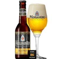 Bia Pháp Monastere Blond 6,5% – Chai 330ml - Thùng 24