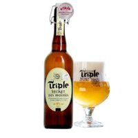 Bia Pháp Triple Secret Des Moines 8,0% – Chai 750ml - Thùng 6