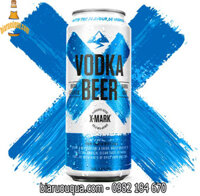 Bia Pháp X-Mark Vodka Beer 5.9% thùng 24 lon 500ml