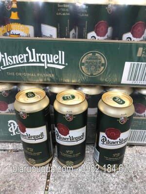 Bia Pilsner Urquell 4.4% – Lon 500ml – Thùng 24 Lon