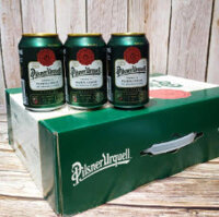 Bia Pilsner Urquell lon nhỏ 330ml – thùng 24 lon bia Tiệp