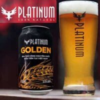 Bia Platinum Golden Việt Nam 5%vol thùng 24 lon 330 ml