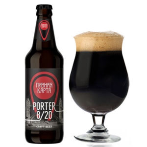 Bia Porter 8/20 – 8,5% Nga – 20 chai 500ml