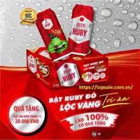 Bia Red Ruby Lon 330ml