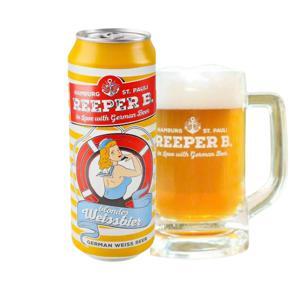 Bia Reeper B Weissbier 5.4% Lon 500ml