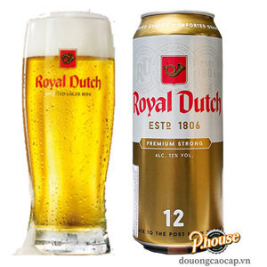 Bia Royal Dutch 12% Hà Lan – 24 lon 500ml