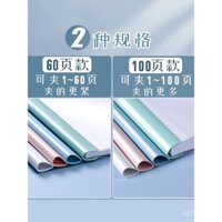 Bìa sách kéo A4, bìa tài liệu, bìa sách, bìa lưu trữ dung lượng lớn, bìa sách kéo trong suốt, trang chèn, đồ dùng văn phòng, bìa sách rời, bìa sách học sinh tiểu học, kẹp bìa giấy kiểm tra