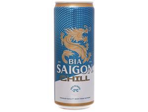 Bia Sài Gòn Chill lon 330ml