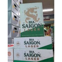 Bia Sài Gòn Lager lon 330 ml ×24 lon