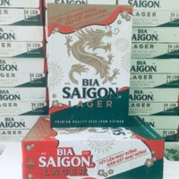 Bia Sài Gòn Lager thùng 24 lon 330ml