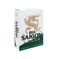 Bia Sài Gòn Lager thùng 24 lon loại 330ml
