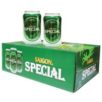 Bia Sài Gòn Special Lon 330 ml - Thùng