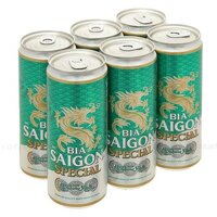 Bia Sài Gòn Special Sleek Lốc 6 Lon x 330ml