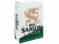 Bia Sài Gòn xanh Lager 330ml ( 1 thùng x 24 lon )
