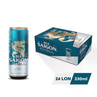 Bia Saigon CHILL Thùng 24 lon x 330ml