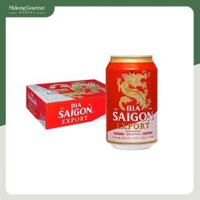 Bia Saigon Export Lon Đỏ 330ml