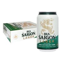 Bia Saigon Lager Thùng 24 Lon