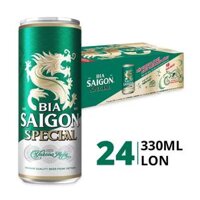 Bia Saigon Special – Thùng 24 Lon x 330ml