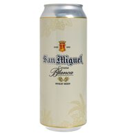 Bia San Miguel Cerveza Blanca 5,4% – Lon 490ml – Thùng 24 lon