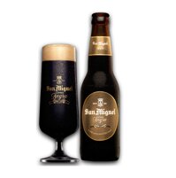 Bia San Miguel Cerveza Negra Dark Lager 4,91% – Chai 330ml – Thùng 24 Chai