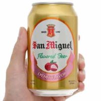 Bia San Miguel Flavored quả vải 3% vol thùng 24 lon 330 ml