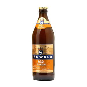 Bia Sanwald Hefe Weizen 4,9% Đức – 20 chai 500ml