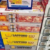 Bia Saporo 330ml thùng 24 Lon - Chỉ Hoả tốc