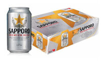 Bia Saporo Lon 330ML/thùng