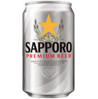 Bia Sapporo 5% lon 330ml thùng 24 lon liên doanh Nhật Bản