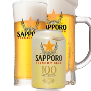 Bia Sapporo Premium 330 ml - 1 lon