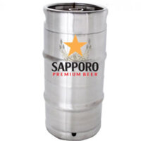 Bia Sapporo Premium Draught Nhật Bản 5% vol keg 20 lit