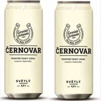 Bia Séc Cernovar premium pale lager 4.9 vol thùng 24 lon 500ml