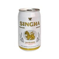 Bia Singha 5% – Lon 330ml – Thùng 24 Lon