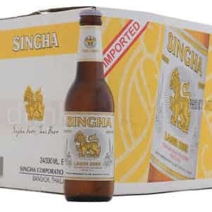 Bia Singha 5% Thái Lan – 24 chai 330 ml