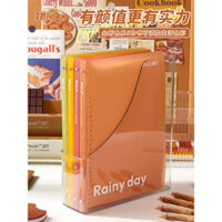 Bìa sổ tay rời Wuji Kapibala, sổ tay B5/A4 không gây kích ứng, sổ tay xoắn có thể tháo rời cho học sinh trung học và cao cấp, dung lượng lớn