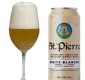 Bia St.Pierre White 5% Thùng 24 lon x 500ml