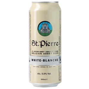 Bia St.Pierre White 5% Thùng 24 lon x 500ml
