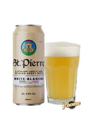 Bia St.Pierre White 5% Thùng 24 lon x 500ml