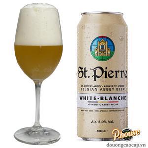 Bia St.Pierre White 5% Thùng 24 lon x 500ml