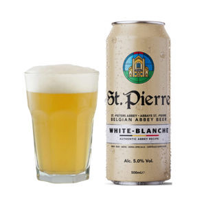 Bia St.Pierre White 5% Thùng 24 lon x 500ml
